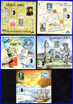 Blocs-Souvenir CNEP 1980 à 2007, n°1 à 49 N (manquent 3A et 4) , cote 1193