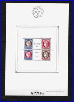 Blocs/feuillet timbres france neufs Pépix n° 348/351 (BF3)
