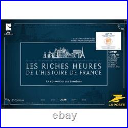 Blocs spéciaux Les Riches Heures de l'Histoire de France 2026