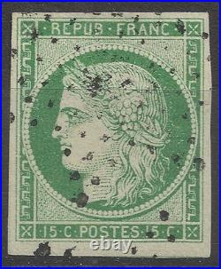 CERES N°2, voisin, obl légère étoile, signé CALVES, TB