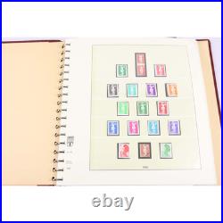 COLLECTION DE FRANCE 1990 À 1994 CLASSEUR LINDNER TIMBRES NEUFS FAC 1300FFr