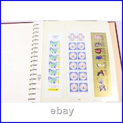 COLLECTION DE FRANCE 1990 À 1994 CLASSEUR LINDNER TIMBRES NEUFS FAC 1300FFr