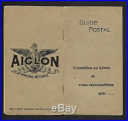 Carnet AIGLON N° 138-CP1, complet 16 pages, luxe