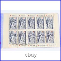 Carnet Croix-rouge De 1952 Avec Publicite N°2001 Cote 550 Qualite Luxe