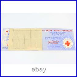 Carnet Croix-rouge De 1952 Avec Publicite N°2001 Cote 550 Qualite Luxe