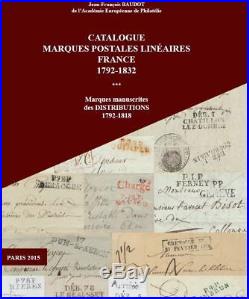 Catalogue Marques Postales Lineaires France 1792-1832 2015 Bd60