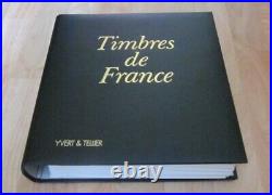 Classeur France 1849 à 1993 Yvert et Tellier + timbres