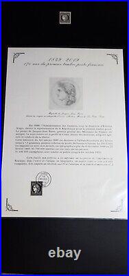 Coffret prestige timbres CERES NEUF TRES RARE 170 ANS 1849-2019