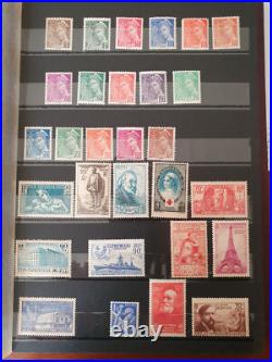 Collection 560 timbres France neuf MNH de 1924 à 1974 cote YT 1 300 Collection 560 timbres France neuf MNH de 1924 à 1974 cote YT 1 300