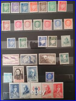 Collection 560 timbres France neuf MNH de 1924 à 1974 cote YT 1 300 Collection 560 timbres France neuf MNH de 1924 à 1974 cote YT 1 300