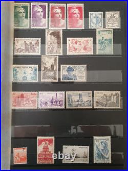 Collection 560 timbres France neuf MNH de 1924 à 1974 cote YT 1 300 Collection 560 timbres France neuf MNH de 1924 à 1974 cote YT 1 300