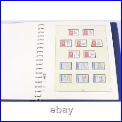 Collection De Timbres De France Neufs Années 1989 A 1995 Classeur Luxe Lindner
