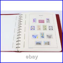 Collection Imp De France De 1990 À 2000 Timbres Neufs Classeur Leuchtturm