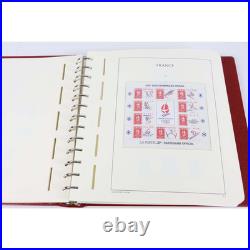 Collection Imp De France De 1990 À 2000 Timbres Neufs Classeur Leuchtturm