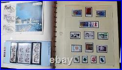 Collection Timbres France 1977 à 1996 3 Classeur Safe Dont PA CNEP Taxe