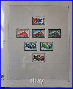 Collection Timbres France 1977 à 1996 3 Classeur Safe Dont PA CNEP Taxe