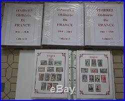 Collection de 4560 timbres oblitérés différents de France