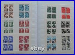 Collection de 60 carnets Croix-Rouge différents de 1960 à environ 2020