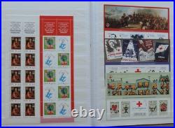 Collection de 60 carnets Croix-Rouge différents de 1960 à environ 2020