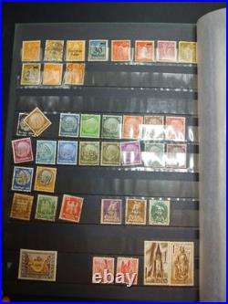 Collection de timbres anciens France Allemagne Reich Classiques Album