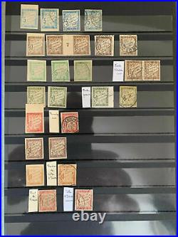 Collection de timbres colonies générales cote plus de 5.000 euros