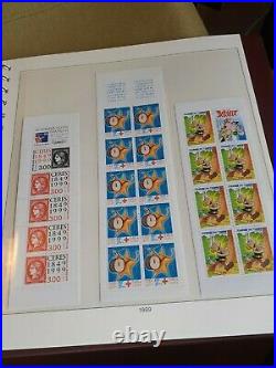 Collection de timbres de France neuf 1996-2001 incl dans un album Lindner