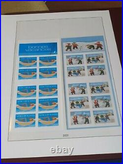 Collection de timbres de France neuf 1996-2001 incl dans un album Lindner
