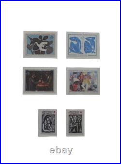 Collection de timbres de France neufs de 1960 à 1974 en album Leuchtturm