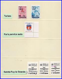 Collection des timbres de GREVE grosse cote a 25%, voir les scanns
