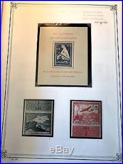Collection timbres Français Militaires (Alsace, Guerre 1939-45, Libération.)