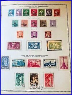 Collection timbres France 1849-1980 dt classiques n°5,6,33,44,242A, caisses, +++