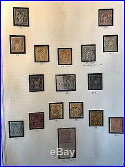 Collection timbres classiques bonnes valeurs Neufs & Oblitérés, forte cote