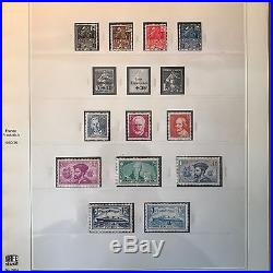 Collection timbres de France 1849-1947 dans album SAFE oblitérés & Neufs