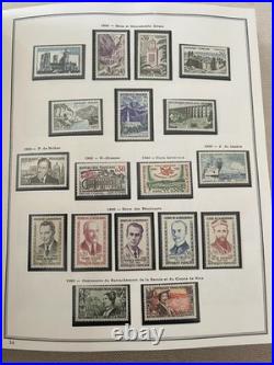 Collection timbres de France 1849 -1986 divers planches postes en album Cérès