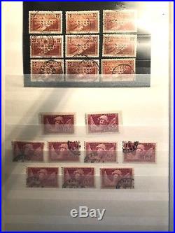 Collection timbres de France 1900-1993 / 2 albums Oblitérés/Neufs dt bonnes val