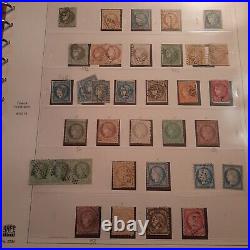 Collection timbres france 1849 1985 / Cote Y&T + de 50 000-6 clas Safe Dual
