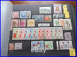 £££ Colonie France collection timbres bloc feuilles HIGH CV très bon état