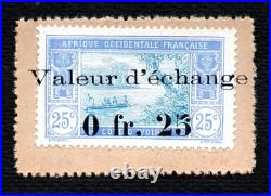 Colonies Françaises Cote d'ivoire Timbre monnaie N°3 Neuf TB cote 400 euros! RARE