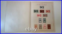 Document Centenaire du timbre poste Français 1849-1949, 27 vignettes, Rare, TTB