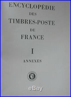Encyclopédie des timbres de France, deux gros volumes