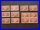 Ensemble_12_timbres_France_pont_du_Gard_yt_262_obliteres_tous_TB_TTB_bloc_de_4_01_sow
