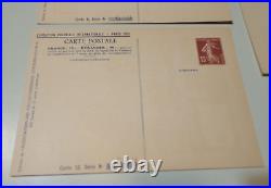 Entier postal pochette exposition coloniale 1931 12 cartes