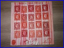 F4871 rarissime variété salon du timbre 2014 macule un des 15 exemplaires