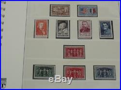 FRANCE 1849 1971 Collection in 3 LINDNER boxed albums, 1800 stamps approx