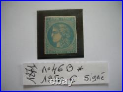 FRANCE 1871 TRES BEAU ET RARE N°46B NEUF COTE + 1950 SIGNé
