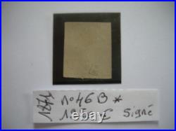 FRANCE 1871 TRES BEAU ET RARE N°46B NEUF COTE + 1950 SIGNé