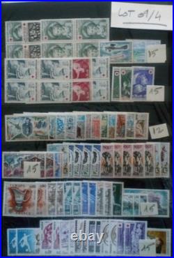 FRANCE 50% SOUS FACIALE LOT 09/04b CAM Timbres en FRANCS ENVOI R2