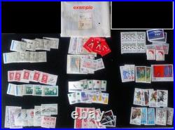 FRANCE 50% SOUS FACIALE LOT 09/04b CAM Timbres en FRANCS ENVOI R2