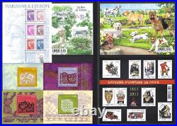 FRANCE ANNÉE 2011 COMPLETE 104 TIMBRES + PA, PRÉO et SERVICE NEUFS