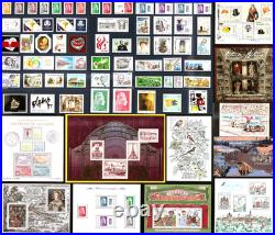 FRANCE- ANNEE 2018 Complète 101 Timbres NEUFS du N° 5198 au 5290 LUXE MNH